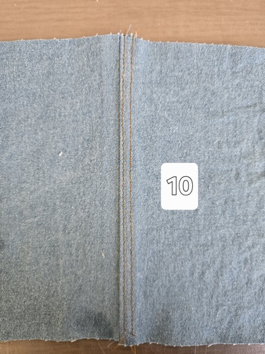 Couture cornet étape 10