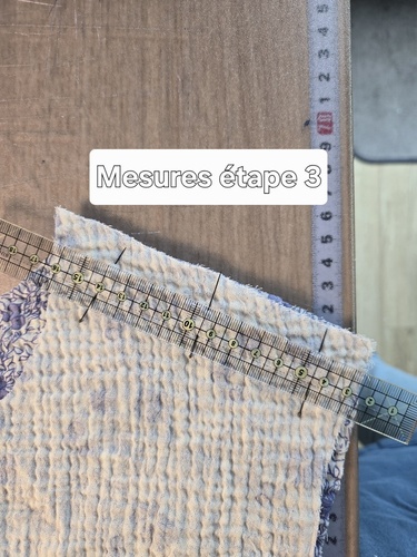 Mesure couture doublure gilet de berger