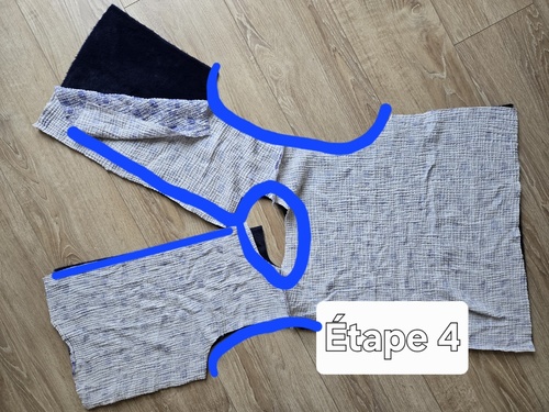 Epingler fourrure et doublure