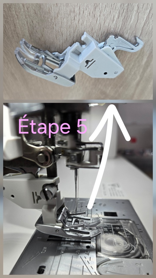 Pied double entrainement