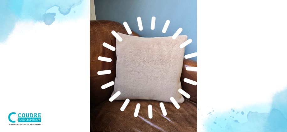 Tuto housse de coussin
