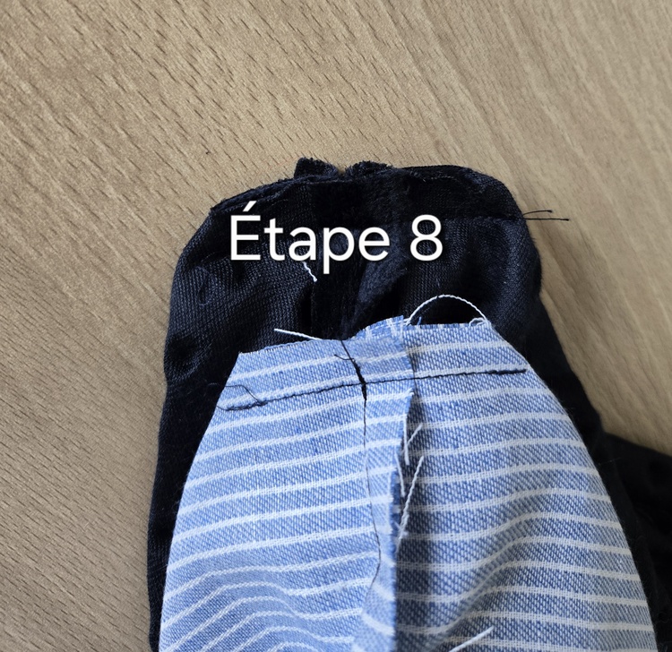 Bord droit côté de la trousse
