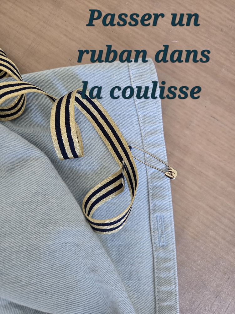 Passer le lien dans la coulisse